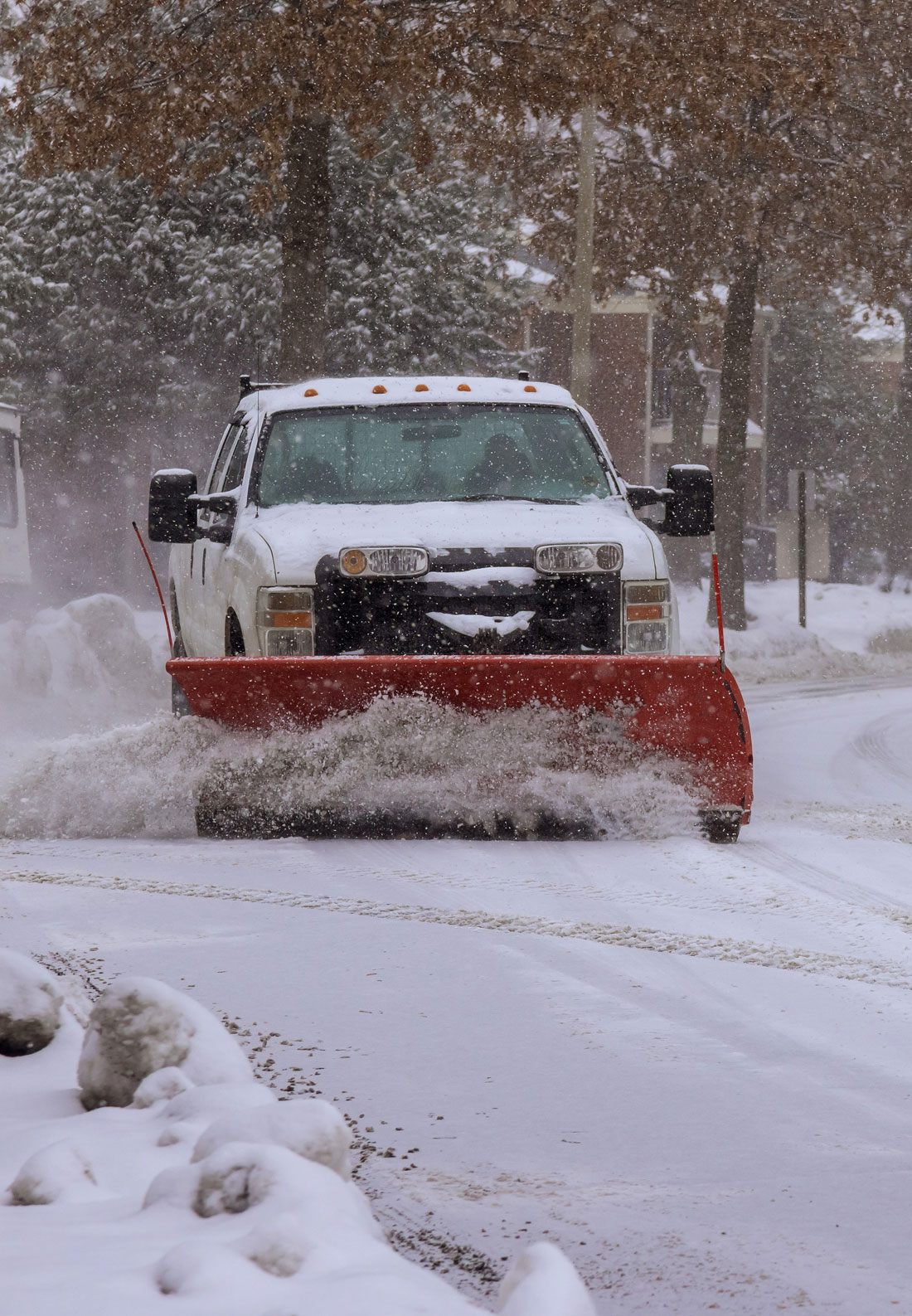 Plowing Snow